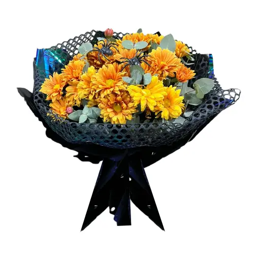 Ramo de margaritas halloween 